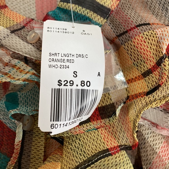 Twenty- One Plaid Ruffle Dress - Picture 7 of 9